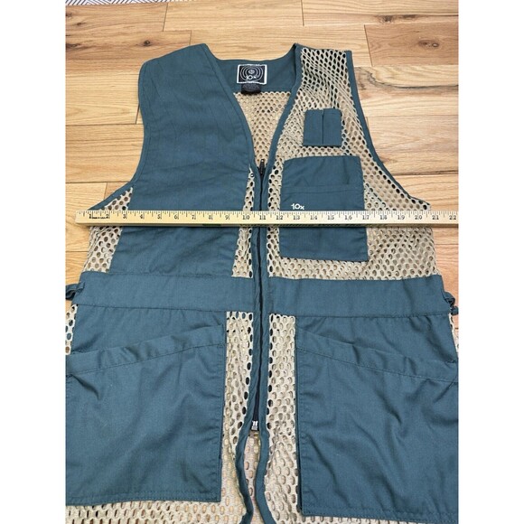 VTG 10x Vest Adult Medium Green Mesh Hunting Americas Finest Sport Clothing 10-X - Picture 12 of 13